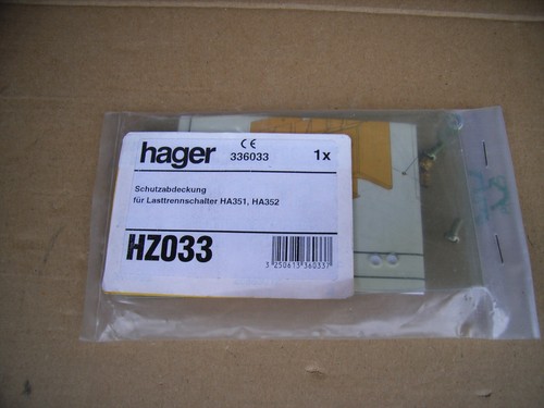 Schutzabdeckung hager hz033 - schutzabdeckung,