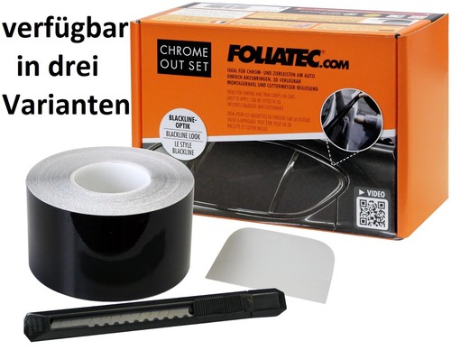 Chrome out set kit - set, schwarz